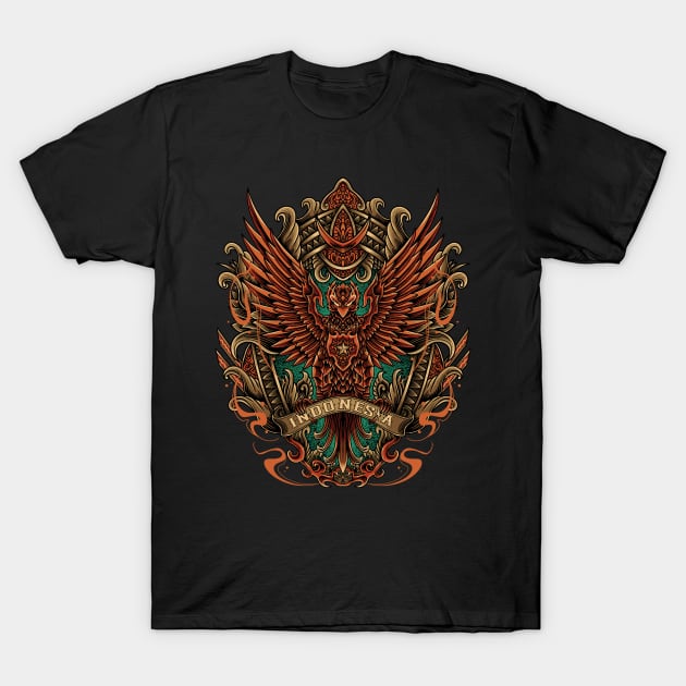 PHOENIX OF INDONESIA T-Shirt by OXVIANART